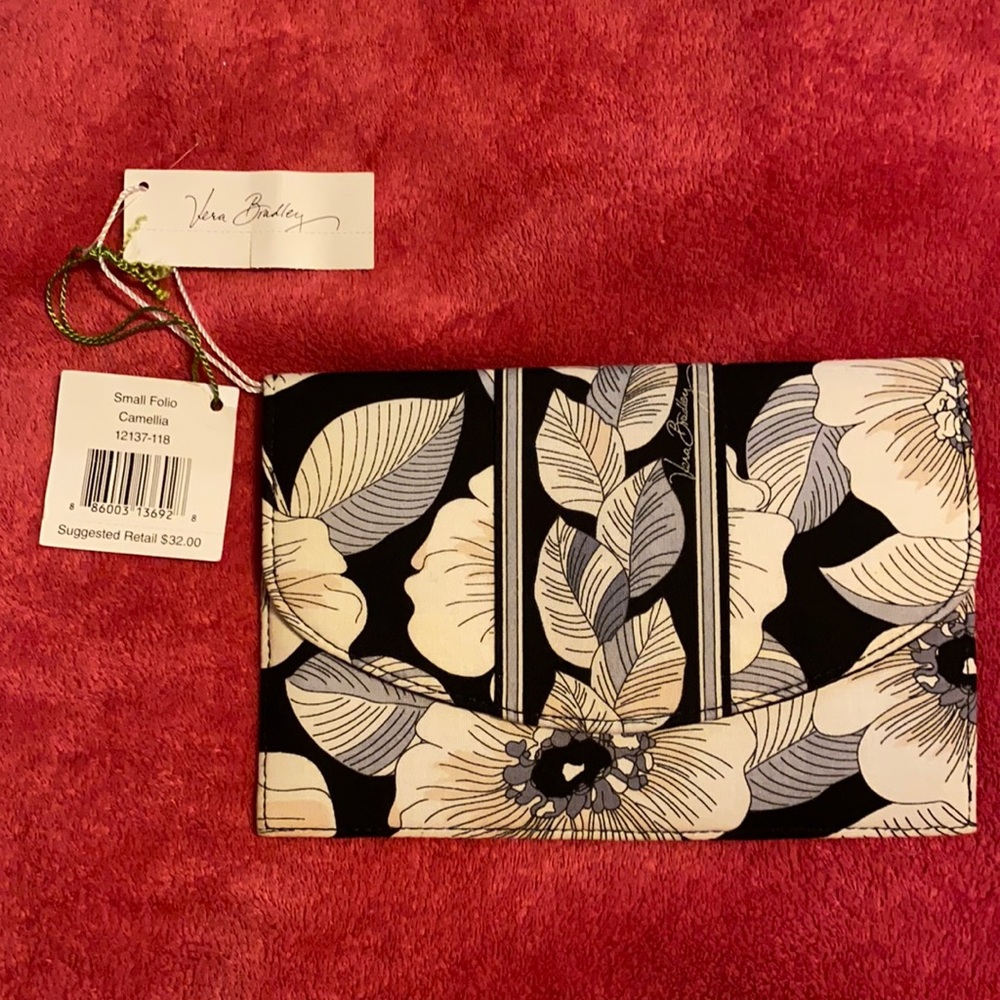 Vera Bradley Small Folio Camellia